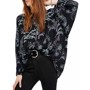Free People button down